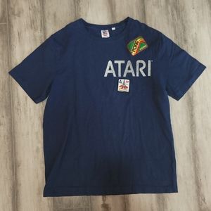 Vintage Atari T-Shirt, Large, Navy Blue